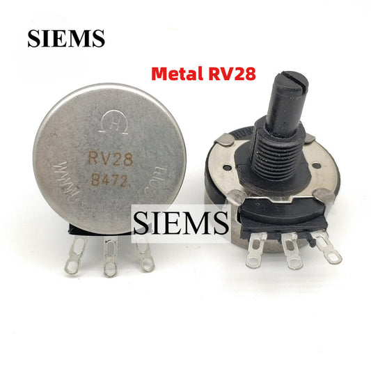 Metal RV28P Potentiometer B102 B103 B104 B333 B471 B472 B502 Potentiometer Metal Shell 3Pin Commonly used in electric welding machines
