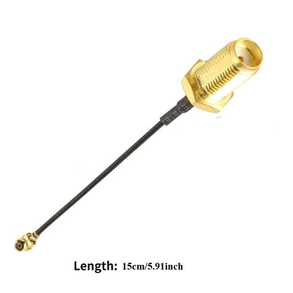 U.FL-1 To SMA Female Pigtail Antenna Wi-Fi Coaxial Low Loss Cable Length 15cm
