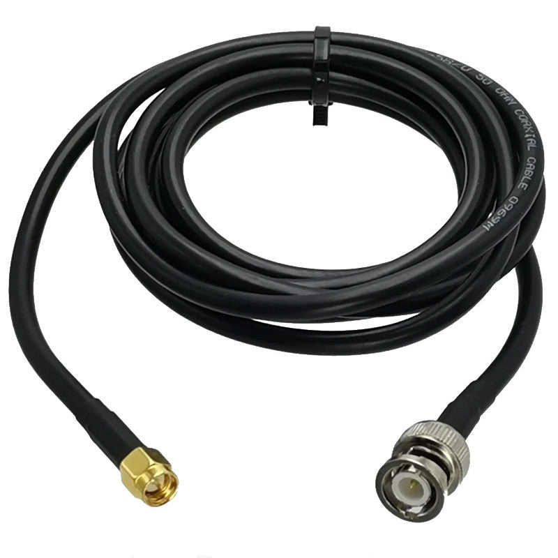 1Meter 3.28FT RG58 BNC Male Plug To SMA Male Plug RF Coaxial Connector Pigtail Jumper Cable