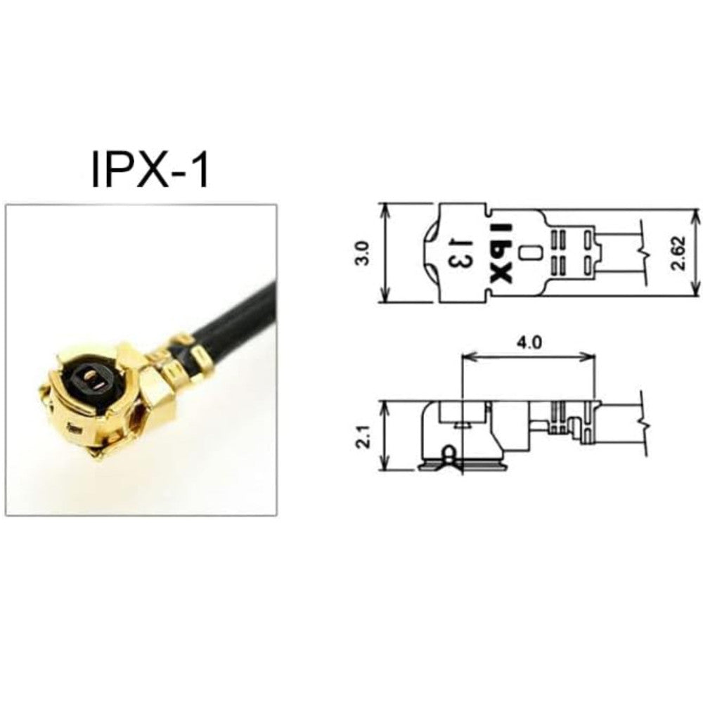 U.FL-1 To SMA Female Pigtail Antenna Wi-Fi Coaxial Low Loss Cable Length 15cm