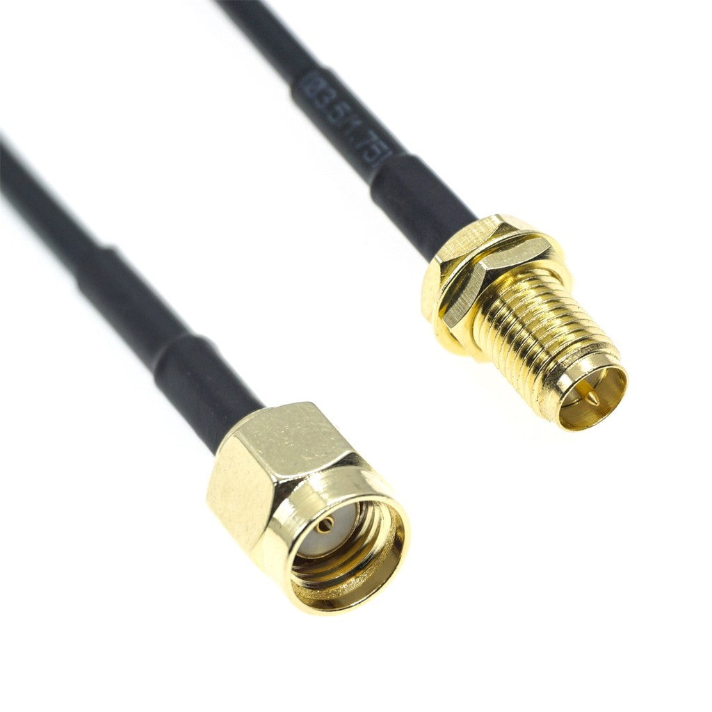 5 Meters RG174 Cable SMA Male To SMA Male Female RPSMA Bulkhead Connector Extension WIRE RF Coaxial Coax Jumper RG316 Pigtail