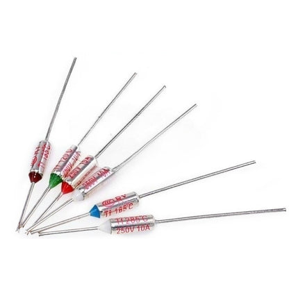 10PCS TF Thermal Fuse RY 10A 250V Temperature 185C 192C 216C 240C 250C