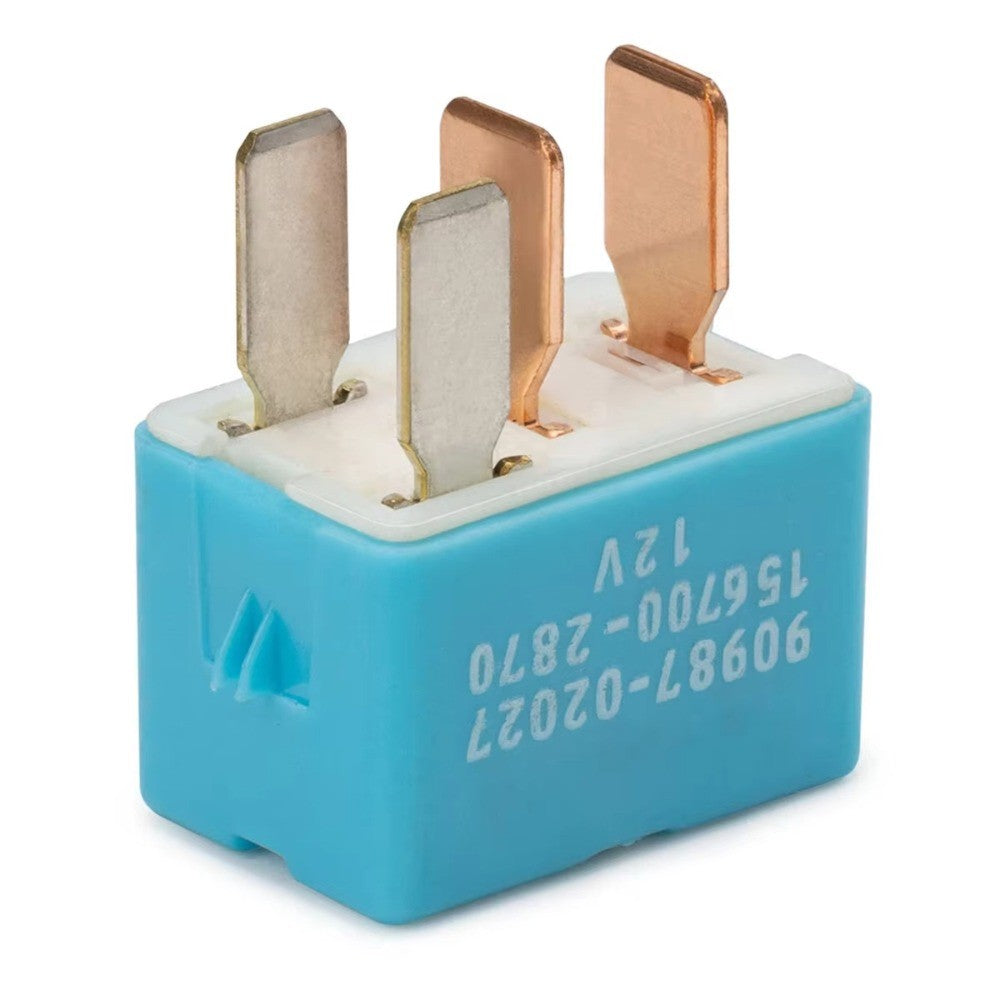 90987-02027 Relay 4Pin 12V Relay for Automotive Electrical Systems - 90080-87026 90987-02028 Replacement for 1997-2014 Toyota Lexus and Camry Vehicles