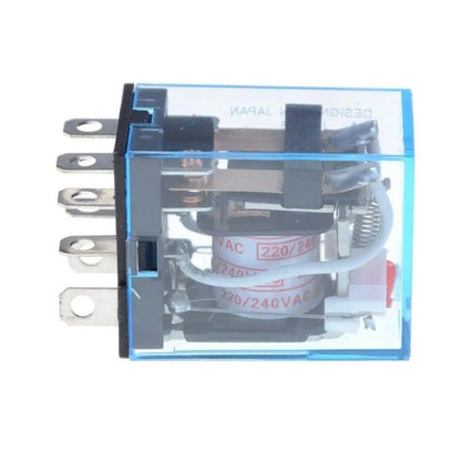 LY2 General Purpose LY2NJ HH62P Electronic Micro Electromagnetic Relay LED Lamp 10A 8 Pins Coil DPDT DC12V 24V AC 220V