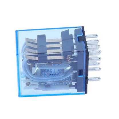 MY4 MY4NJ Relay HH54P MY4N-J 14 Pin General Purpose Relay 4pdt, 14pins Relais DC AC 12V/ 24V/220V Relay MY4 Switch