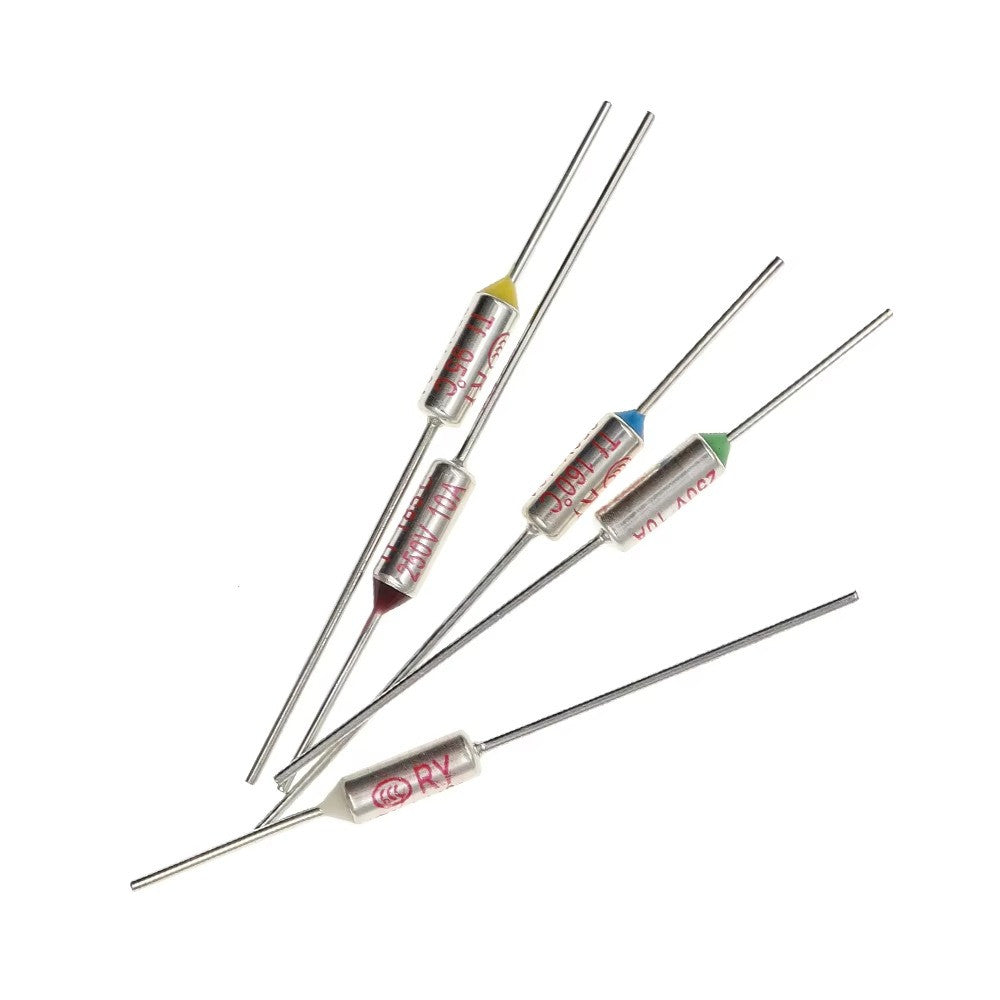 10PCS TF Thermal Fuse RY 10A 250V Temperature 185C 192C 216C 240C 250C