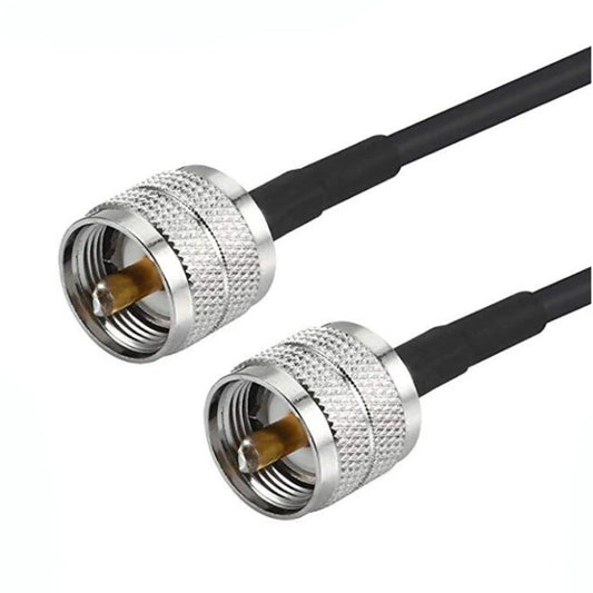 RF Coaxial Cable UHF Male To Male Connector UHF PL259 Male To UHF Male PL259 RG58 Pigtail Cable 60cm