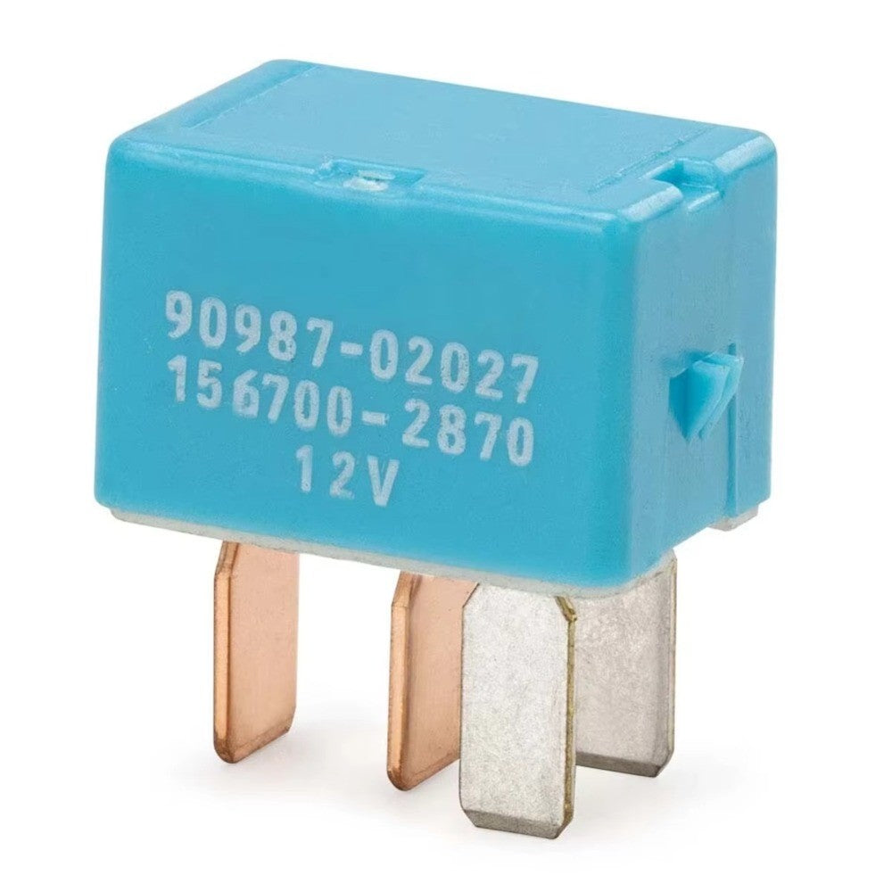90987-02027 Relay 4Pin 12V Relay for Automotive Electrical Systems - 90080-87026 90987-02028 Replacement for 1997-2014 Toyota Lexus and Camry Vehicles
