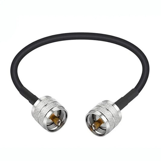 RF Coaxial Cable UHF Male To Male Connector UHF PL259 Male To UHF Male PL259 RG58 Pigtail Cable 60cm