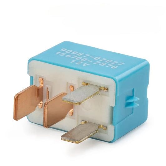 90987-02027 Relay 4Pin 12V Relay for Automotive Electrical Systems - 90080-87026 90987-02028 Replacement for 1997-2014 Toyota Lexus and Camry Vehicles