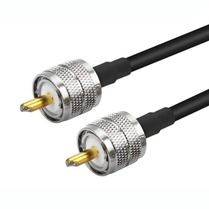 RF Coaxial Cable UHF Male To Male Connector UHF PL259 Male To UHF Male PL259 RG58 Pigtail Cable 60cm