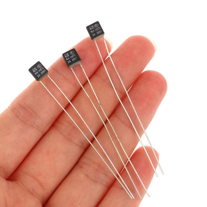 20PCS Black Square Fan Motor 2A 250V Thermal Fuse LED Fues 115 120 130 135 150 Degree Temperature Switches